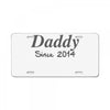 personalised daddy (2) License Plate