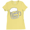 cool drink beer t shirt Ladies Fitted T-Shirt