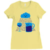 mucho vino Ladies Fitted T-Shirt