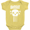 bassist skull Baby Bodysuit