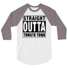 straight outta tomato town 3/4 Sleeve Shirt