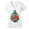 hellfish Women's V-Neck T-Shirt