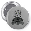 I Am Cat Actually In A Very Commited Relationship Pin-back button