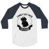I Don't Eat Cock I'm Vegan 3/4 Sleeve Shirt