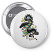 many colors  snake Pin-back button
