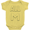 all m Baby Bodysuit