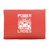 power to the cat ladies Accessory Pouches