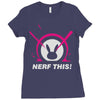 nerf this! (2) Ladies Fitted T-Shirt