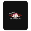 November Peeking Out Baby Girl Mousepad
