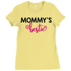 mommy's bestie Ladies Fitted T-Shirt