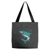polygon shark Tote Bags