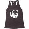 panda bear sticker vinyl decal   cute animal art car window bumper Racerback Tank