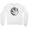 cannabis fingerprinting (black) Crewneck Sweatshirt