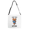 Sarcasm Adjustable Strap Totes