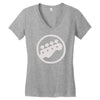 bass guitar rockband Women's V-Neck T-Shirt