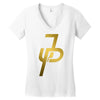 jake paul gold Women's V-Neck T-Shirt