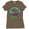 space cowboy2 Ladies Fitted T-Shirt