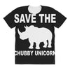 chubby unicorn All Over Women's T-shirt