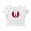 jedi order star wars rebel knight alliance Crop Top