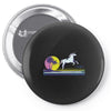 unicorn beach Pin-back button