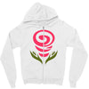 cute flowers Zipper Hoodie