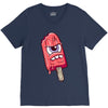 es smile V-Neck Tee