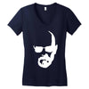 breaking bad   walter Women's V-Neck T-Shirt
