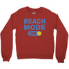 beach mode on Crewneck Sweatshirt