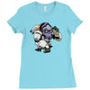 overwatch winston tee Ladies Fitted T-Shirt