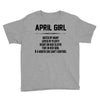 April Girl Hated By Many Youth Tee