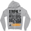 Strong Independent Motivated Libra Zipper Hoodie