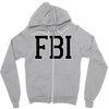 fbi humor Zipper Hoodie
