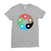 zentao symbol as evolution of the tao (yin yang) Ladies Fitted T-Shirt