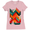 bike ride Ladies Fitted T-Shirt