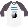 Grandpa And Grandson Fishing Partners For Life 3/4 Sleeve Shirt