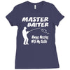 master baiter Ladies Fitted T-Shirt