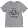 life is a beautiful ride V-Neck Tee