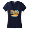 jabba dabba doo! Women's V-Neck T-Shirt