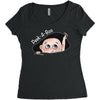 Peek a Boo Women's Triblend Scoop T-shirt