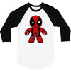 deadpool robot 3/4 Sleeve Shirt