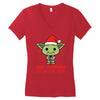 may christmas be with you Women's V-Neck T-Shirt