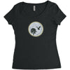 Moon Night Women's Triblend Scoop T-shirt