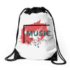 Music Drawstring Bags
