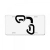 black best License Plate