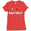 roast beast Ladies Fitted T-Shirt