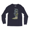 mucus bear Long Sleeve Shirts
