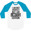 limited edition1 3/4 Sleeve Shirt