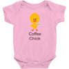coffee chick Baby Bodysuit