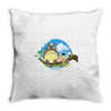 my neighbor totoro Throw Pillow