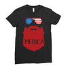 america 3 Ladies Fitted T-Shirt